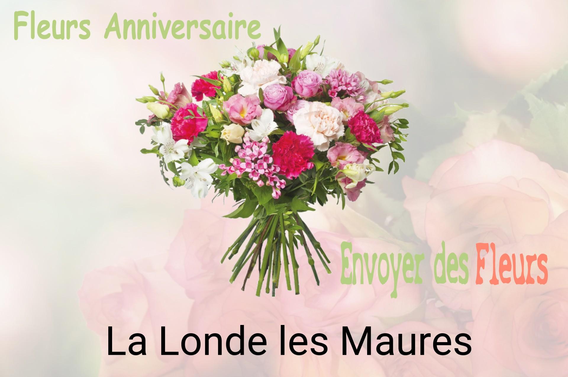 Bouquet de fleurs d’anniversaire livré à La Londe-les-Maures