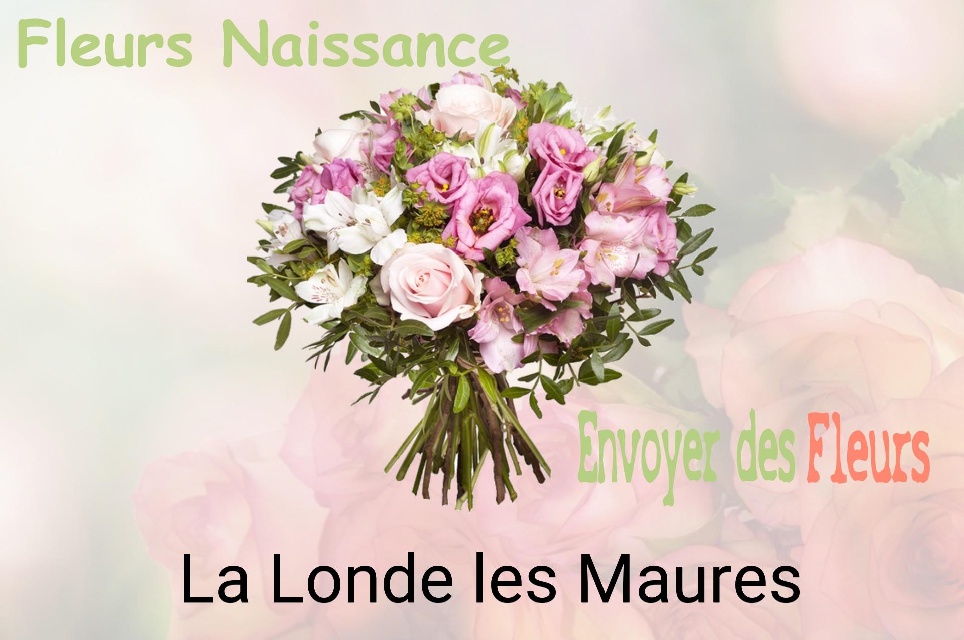 Bouquet de fleurs de naissance livré à La Londe-les-Maures